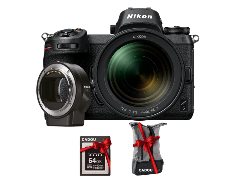 Kit Nikon Z6 Mirrorless + FTZ